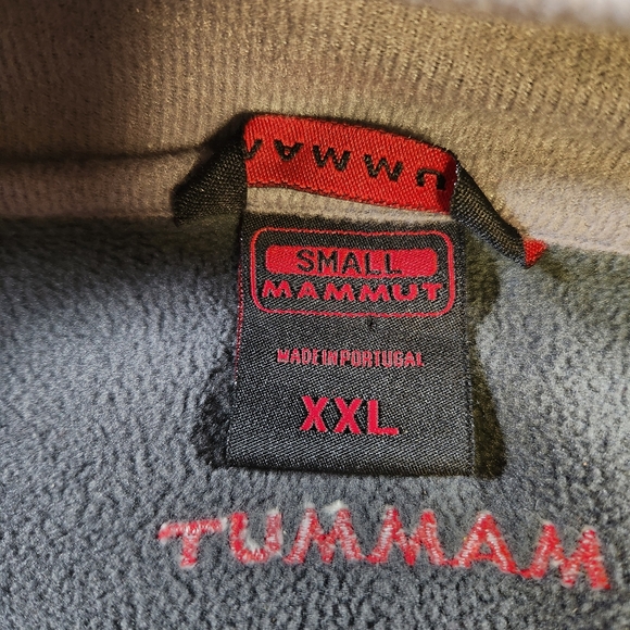 Mammut Parka Jacket Men's Size XXL Blue Outdoor Rain Wind Snow Anorak Softshell - Picture 5 of 14